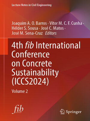 cover image of 4th fib International Conference on Concrete Sustainability (ICCS2024)